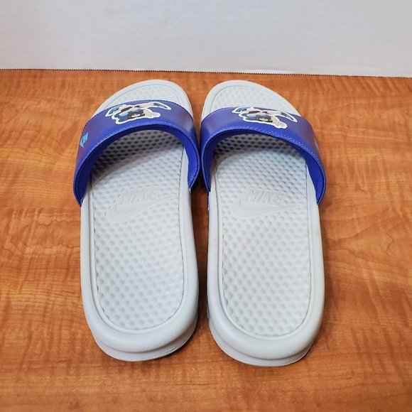 BENASSI JDI PRINT SLIDE \'HIKER CARTOON LIGHT BONE main image 6